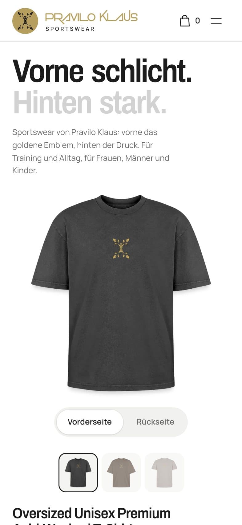 pravishop.de auf dem Handy